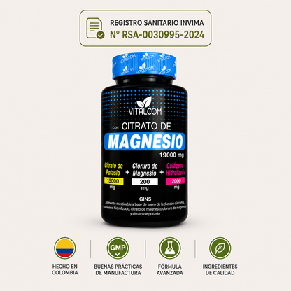 Citrato de Magnesio Vitalcom